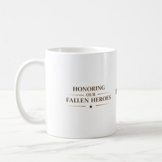 Memorial Day Fallen Heroes / Día de los Caídos Koffiemok (Links)