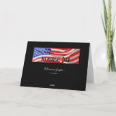 Memorial Day Fallen Soldaten Herembryo Card Kaart (Achterkant)