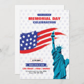 Memorial Day Flyer Kaart (Voorkant / Achterkant)