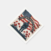 Memorial Day Gathering servetten roepen eer op (Hoek)