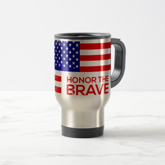 Memorial Day grunge Reisbeker (Voorkant rechts)