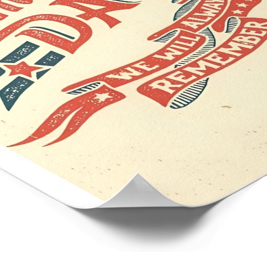 Memorial Day Happy Poster (Hoek)