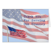 Memorial Day Hartelijk dank (Voorkant Horizontaal)