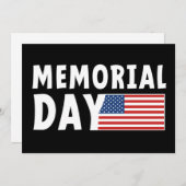 Memorial Day. herdenkingsdag Feestdagenkaart (Voorkant / Achterkant)