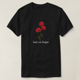 Memorial Day, Herdenkingsdag, Red Poppy T-Shirt
