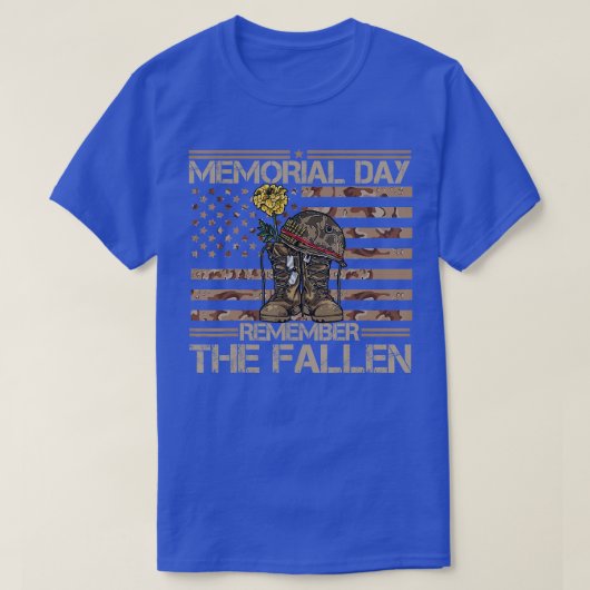 Memorial Day herinnert zich de slachtoffers van de T-shirt (Design voorkant)