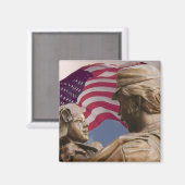 Memorial Day Homecoming Magneet (Voorkant / Achterkant)