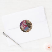 Memorial Day Homecoming Ronde Sticker (Envelop)