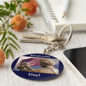 Memorial Day Homecoming Sleutelhanger (Zijkant)