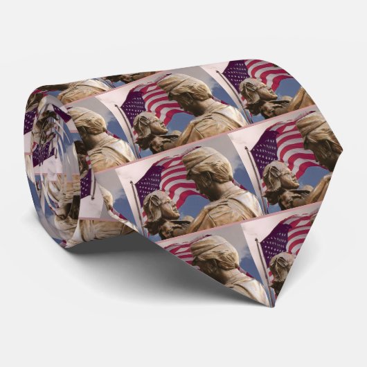 Memorial Day Homecoming Stropdas (Opgerold)