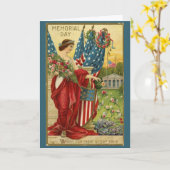 Memorial Day kaart (Gele Bloem)