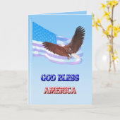 Memorial Day-kaart voor godslastering Kaart (Gele Bloem)