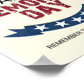 Memorial Day logo Poster (Hoek)
