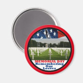 MEMORIAL DAY Magnet (Voorkant / Achterkant)