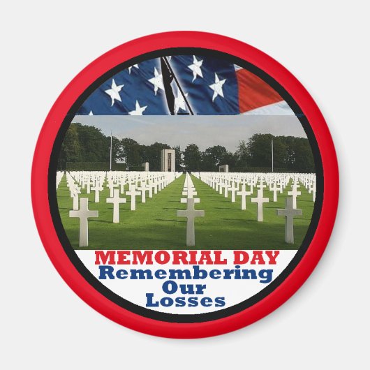 MEMORIAL DAY Magnet (Voorkant)