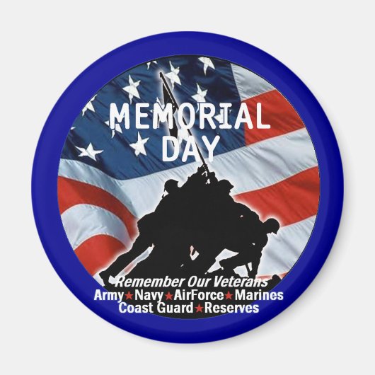 Memorial Day Magnet (Voorkant)