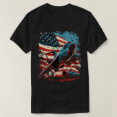 Memorial Day Militaire Vliegtuig Verenigde Staten  T-shirt (Design voorkant)