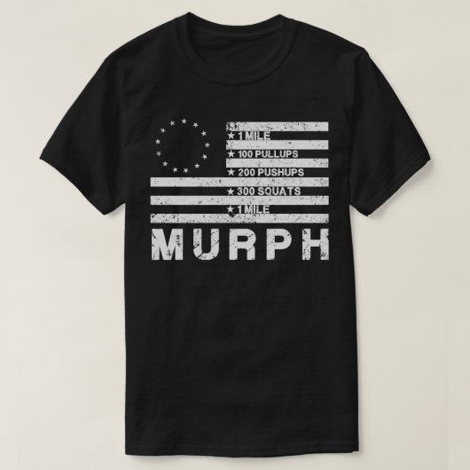 Memorial Day Murph challenge 2023 heeft ons in de T-shirt (Design voorkant)