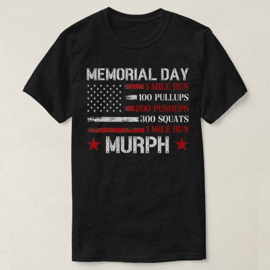 Memorial Day Murph US militair 1 T-shirt (Design voorkant)