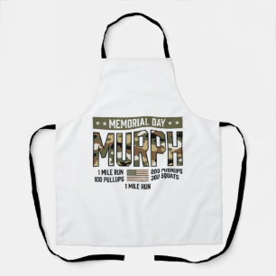 Memorial Day Murph Workout Vintage Vector T-shirt Schort