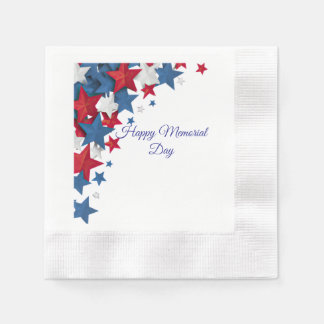 Memorial day napkins servet