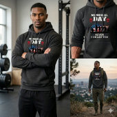 Memorial Day Never Forgotten USA 250 Hoodie