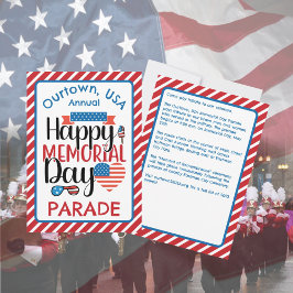 Memorial Day Our Town Parade Ceremony Kaart