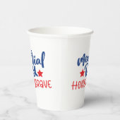Memorial Day Paper Cups Papieren Bekers (Rechts)