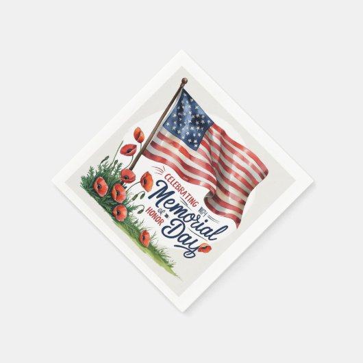 Memorial Day Papier & Party servetten (Hoek)