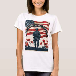 Memorial Day Patriotic Design T-Shirt Pride