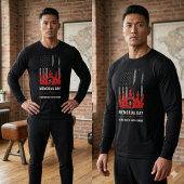 Memorial Day Patriotic US Flag Soldier Honor  Trui