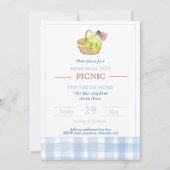 Memorial Day Picnic Uitnodiging (Voorkant)