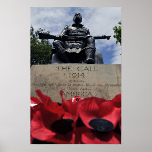 Memorial Day Poppies of Flanders fields Poster