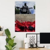 Memorial Day Poppies of Flanders fields Poster (Thuiskantoor)