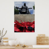 Memorial Day Poppies of Flanders fields Poster (Keuken)