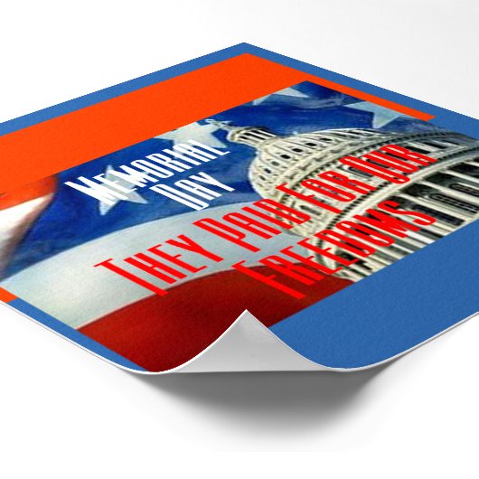Memorial Day Poster (Hoek)
