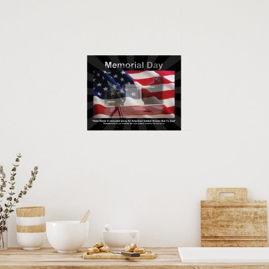 Memorial Day Poster (Keuken)
