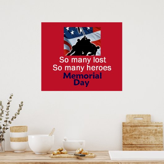 Memorial Day POSTER Print (Keuken)