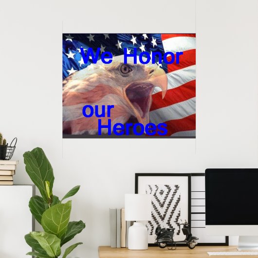 Memorial Day POSTER Print (Thuiskantoor)