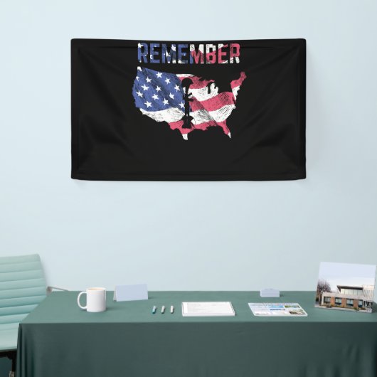 Memorial Day Proud America Flag kent Spandoek (Beurs)