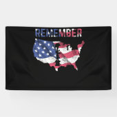 Memorial Day Proud America Flag kent Spandoek (Horizontaal)