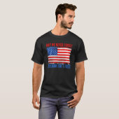 Memorial Day Quote May We zullen de vrijheid nooit T-shirt (Voorkant volledig)