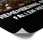 Memorial Day Remembering our Fallen Heroes Poster (Hoek)