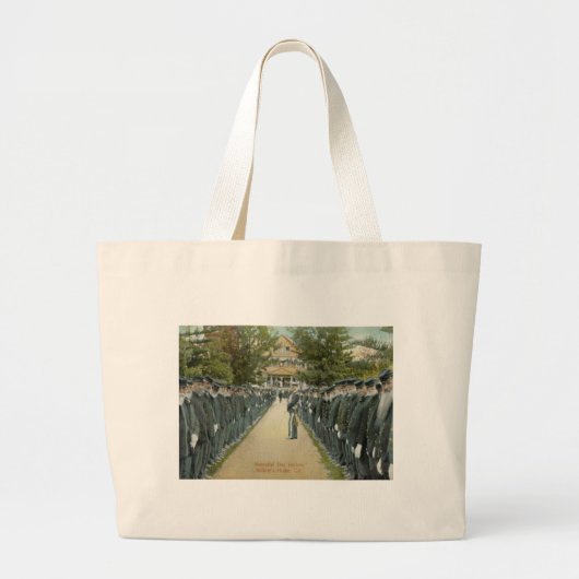 Memorial Day Review Grote Tote Bag (Voorkant)