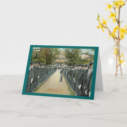 Memorial Day Review Kaart (Gele Bloem)