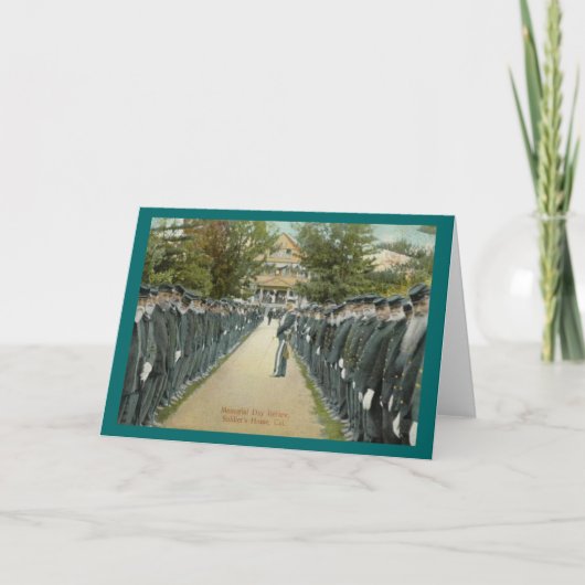 Memorial Day Review Kaart (Voorkant)