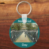 Memorial Day Review Soldaten Home Sleutelhanger (Voorkant)