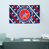 Memorial Day Stars and Stripes America Flag Spandoek (Beurs)
