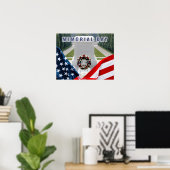 Memorial Day "Tomb of the Onbekende Soldaat" Poster (Thuiskantoor)