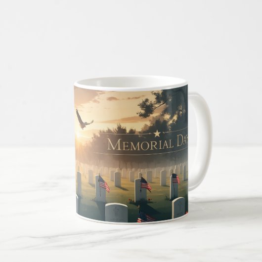 Memorial Day Tribute Artwork - Eerbetoon aan Ameri Koffiemok (Voorkant rechts)